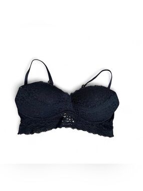 Xhilaration black lace women’s push-up bra size 36B